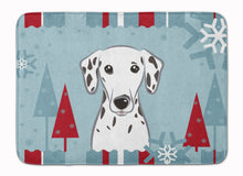 Load image into Gallery viewer, Winter Holiday Dalmatian Machine Washable Memory Foam Mat BB1706RUG