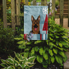 Load image into Gallery viewer, Winter Holiday German Shepherd Garden Flag – Decorative Outdoor Yard Flag BB1707GF