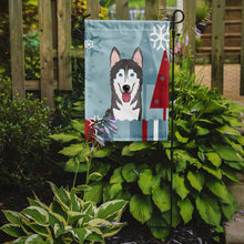 Load image into Gallery viewer, Winter Holiday Alaskan Malamute Garden Flag – Decorative Outdoor Yard Flag BB1714GF