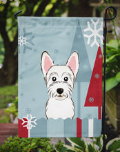 Load image into Gallery viewer, Winter Holiday Westie Garden Flag – Decorative Outdoor Yard Flag BB1722GF