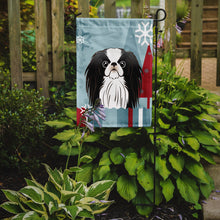 Load image into Gallery viewer, Winter Holiday Japanese Chin Garden Flag – Decorative Outdoor Yard Flag BB1726GF