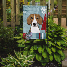 Load image into Gallery viewer, Winter Holiday Beagle Garden Flag – Decorative Outdoor Yard Flag BB1735GF