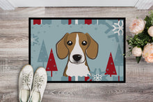 Load image into Gallery viewer, Winter Holiday Beagle Doormat - 24x36 Decorative Floor Mat – Indoor/Outdoor Rug with Artistic Flair BB1735JMAT