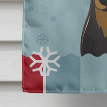 Load image into Gallery viewer, Winter Holiday Min Pin Flag Canvas House Size BB1736CHF