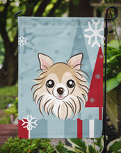 Load image into Gallery viewer, Winter Holiday Chihuahua Garden Flag – Decorative Outdoor Yard Flag BB1747GF