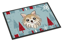Load image into Gallery viewer, Winter Holiday Chihuahua Doormat - 24x36 Decorative Floor Mat – Indoor/Outdoor Rug with Artistic Flair BB1747JMAT