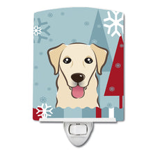 Load image into Gallery viewer, Winter Holiday Golden Retriever Ceramic Night Light BB1748CNL
