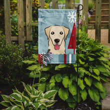 Load image into Gallery viewer, Winter Holiday Golden Retriever Garden Flag – Decorative Outdoor Yard Flag BB1748GF
