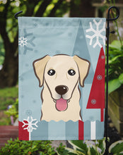 Load image into Gallery viewer, Winter Holiday Golden Retriever Garden Flag – Decorative Outdoor Yard Flag BB1748GF