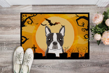 Load image into Gallery viewer, Halloween Boston Terrier Doormat - 24x36 Decorative Floor Mat – Indoor/Outdoor Rug with Artistic Flair BB1761JMAT