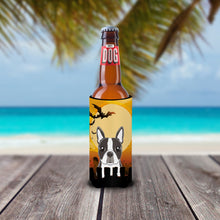 Load image into Gallery viewer, Halloween Boston Terrier Slim Can Hugger – Fun &amp; Functional Drink Coolers BB1761MUK