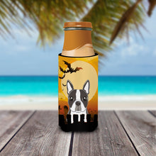 Load image into Gallery viewer, Halloween Boston Terrier Slim Can Hugger – Fun &amp; Functional Drink Coolers BB1761MUK
