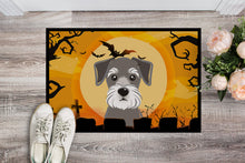 Load image into Gallery viewer, Halloween Schnauzer Doormat - 24x36 Decorative Floor Mat – Indoor/Outdoor Rug with Artistic Flair BB1764JMAT