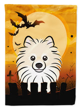 Load image into Gallery viewer, Halloween Pomeranian Garden Flag – Decorative Outdoor Yard Flag BB1765GF