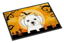Load image into Gallery viewer, Halloween Maltese Doormat - 18x27 Decorative Floor Mat – Indoor/Outdoor Rug with Artistic Flair BB1766MAT