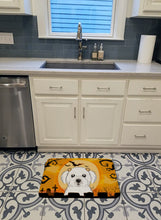 Load image into Gallery viewer, Halloween Maltese Machine Washable Memory Foam Mat BB1766RUG