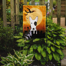 Load image into Gallery viewer, Halloween Bull Terrier Garden Flag – Decorative Outdoor Yard Flag BB1767GF