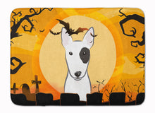 Load image into Gallery viewer, Halloween Bull Terrier Machine Washable Memory Foam Mat BB1767RUG