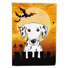 Load image into Gallery viewer, Halloween Dalmatian Flag Canvas House Size BB1768CHF