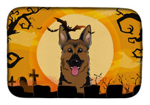 Load image into Gallery viewer, Halloween German Shepherd Dish Drying Mat – Absorbent, Artistic Kitchen Essentials BB1769DDM