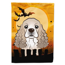 Load image into Gallery viewer, Halloween Cocker Spaniel Flag Canvas House Size BB1774CHF