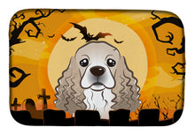 Load image into Gallery viewer, Halloween Cocker Spaniel Dish Drying Mat – Absorbent, Artistic Kitchen Essentials BB1774DDM