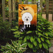 Load image into Gallery viewer, Halloween Bichon Frise Garden Flag – Decorative Outdoor Yard Flag BB1775GF