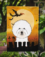 Load image into Gallery viewer, Halloween Bichon Frise Garden Flag – Decorative Outdoor Yard Flag BB1775GF
