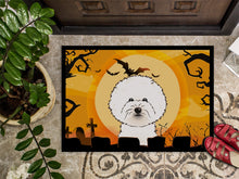 Load image into Gallery viewer, Halloween Bichon Frise Doormat - 24x36 Decorative Floor Mat – Indoor/Outdoor Rug with Artistic Flair BB1775JMAT