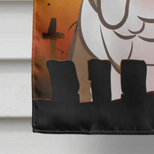 Load image into Gallery viewer, Halloween English Bulldog  Flag Canvas House Size BB1777CHF