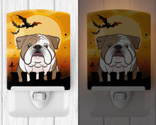 Load image into Gallery viewer, Halloween English Bulldog  Ceramic Night Light BB1777CNL