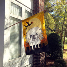Load image into Gallery viewer, Halloween Pekingese Flag Canvas House Size BB1779CHF