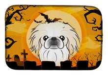 Load image into Gallery viewer, Halloween Pekingese Dish Drying Mat – Absorbent, Artistic Kitchen Essentials BB1779DDM