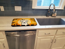 Load image into Gallery viewer, Halloween Yellow Labrador Dish Drying Mat – Absorbent, Artistic Kitchen Essentials BB1780DDM
