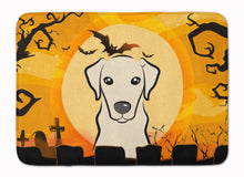 Load image into Gallery viewer, Halloween Yellow Labrador Machine Washable Memory Foam Mat BB1780RUG