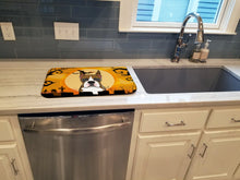 Load image into Gallery viewer, Halloween Boxer Dish Drying Mat – Absorbent, Artistic Kitchen Essentials BB1781DDM