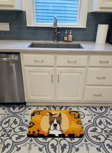 Load image into Gallery viewer, Halloween Boxer Machine Washable Memory Foam Mat BB1781RUG