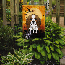 Load image into Gallery viewer, Halloween Cavalier Spaniel Garden Flag – Decorative Outdoor Yard Flag BB1782GF