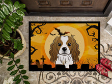 Load image into Gallery viewer, Halloween Cavalier Spaniel Doormat - 24x36 Decorative Floor Mat – Indoor/Outdoor Rug with Artistic Flair BB1782JMAT