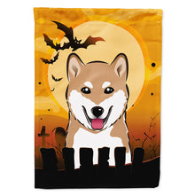 Load image into Gallery viewer, Halloween Shiba Inu Flag Canvas House Size BB1783CHF