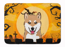 Load image into Gallery viewer, Halloween Shiba Inu Machine Washable Memory Foam Mat BB1783RUG