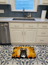 Load image into Gallery viewer, Halloween French Bulldog Machine Washable Memory Foam Mat BB1785RUG