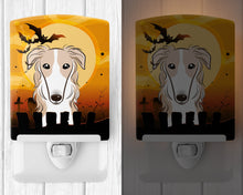 Load image into Gallery viewer, Halloween Borzoi Ceramic Night Light BB1786CNL