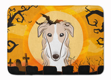 Load image into Gallery viewer, Halloween Borzoi Machine Washable Memory Foam Mat BB1786RUG