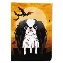 Load image into Gallery viewer, Halloween Japanese Chin Flag Canvas House Size BB1788CHF
