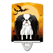 Load image into Gallery viewer, Halloween Japanese Chin Ceramic Night Light BB1788CNL