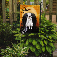 Load image into Gallery viewer, Halloween Japanese Chin Garden Flag – Decorative Outdoor Yard Flag BB1788GF
