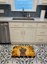 Load image into Gallery viewer, Halloween Chocolate Labrador Machine Washable Memory Foam Mat BB1792RUG