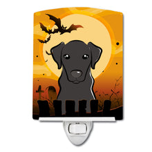 Load image into Gallery viewer, Halloween Black Labrador Ceramic Night Light BB1793CNL