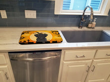 Load image into Gallery viewer, Halloween Black Labrador Dish Drying Mat – Absorbent, Artistic Kitchen Essentials BB1793DDM